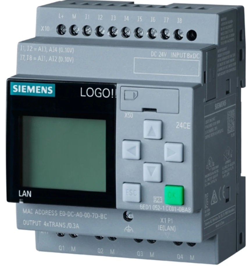 SIEMENS LOGO! 8.3 24CE - 6ED1052-1CC08-0BA1