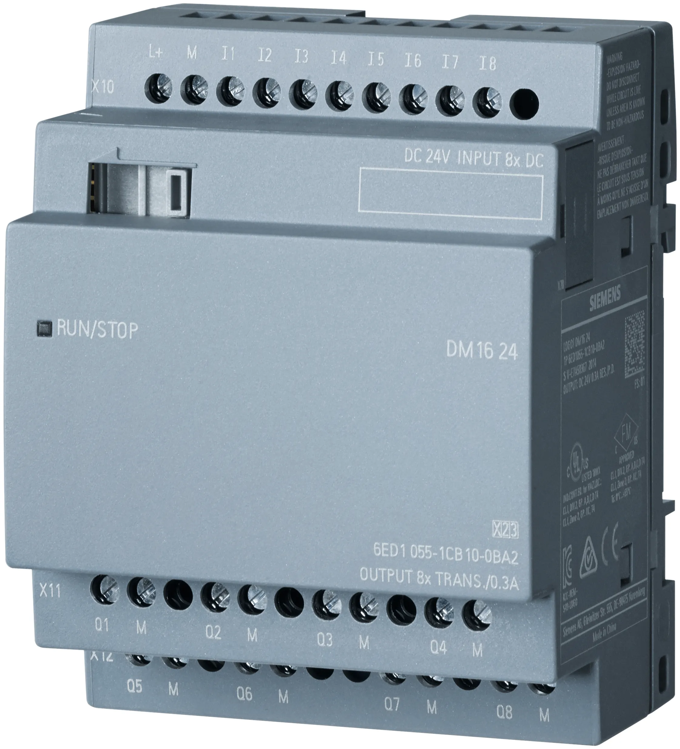 6ED1055-1CB10-0BA2 LOGO! 8 DM16 24
