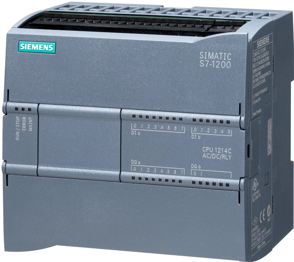 SIMATIC S7-1200 CPU 1214C AC/DC/Przekaźnik - 6ES7214-1BG40-0XB0