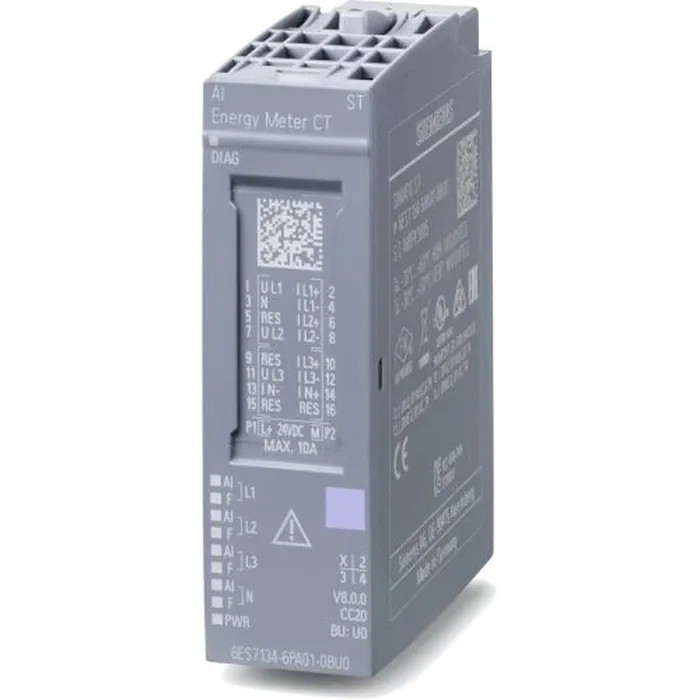 SIMATIC ET 200SP ANALOG INPUT MODULE AI ENERGY METER CT ST - 6ES7134-6PA01-0BU0