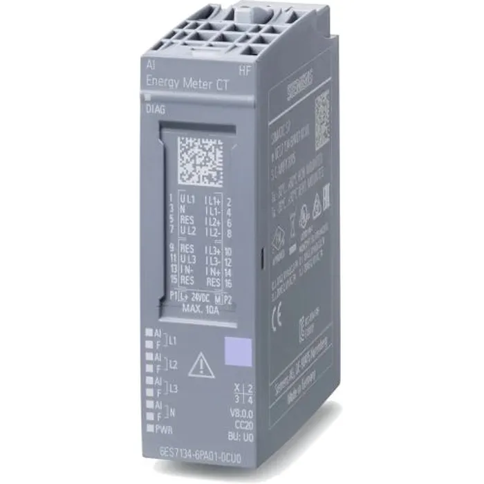 SIMATIC ET 200SP ANALOG INPUT MODULE AI ENERGY METER CT HF - 6ES7134-6PA01-0CU0