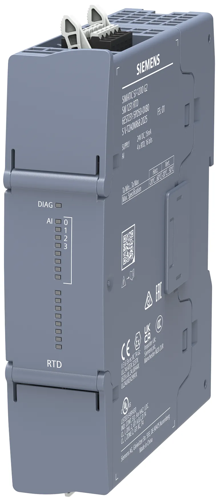 SIMATIC S7-1200 G2 SM 1231 RTD - 6ES7231-5PD50-0XB0