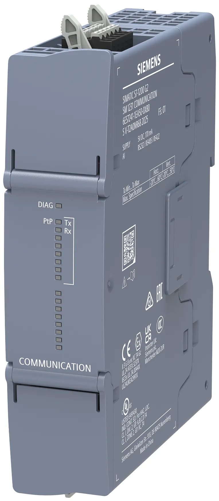 SIMATIC S7-1200 G2: CM 1241 COMMUNICATION MODULE - 6ES7241-1EA50-0XB0