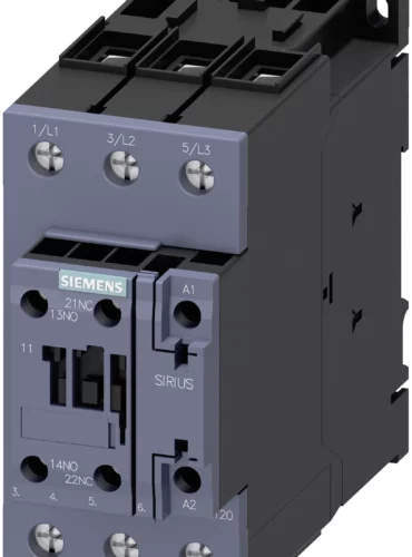 3RT2036-1AL20 Stycznik modułowy AC-3 o mocy 22 kW / 400 V