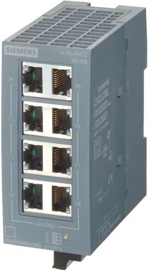 SIEMENS SCALANCE XB008 niezarządzalny - 6GK5008-0BA10-1AB2