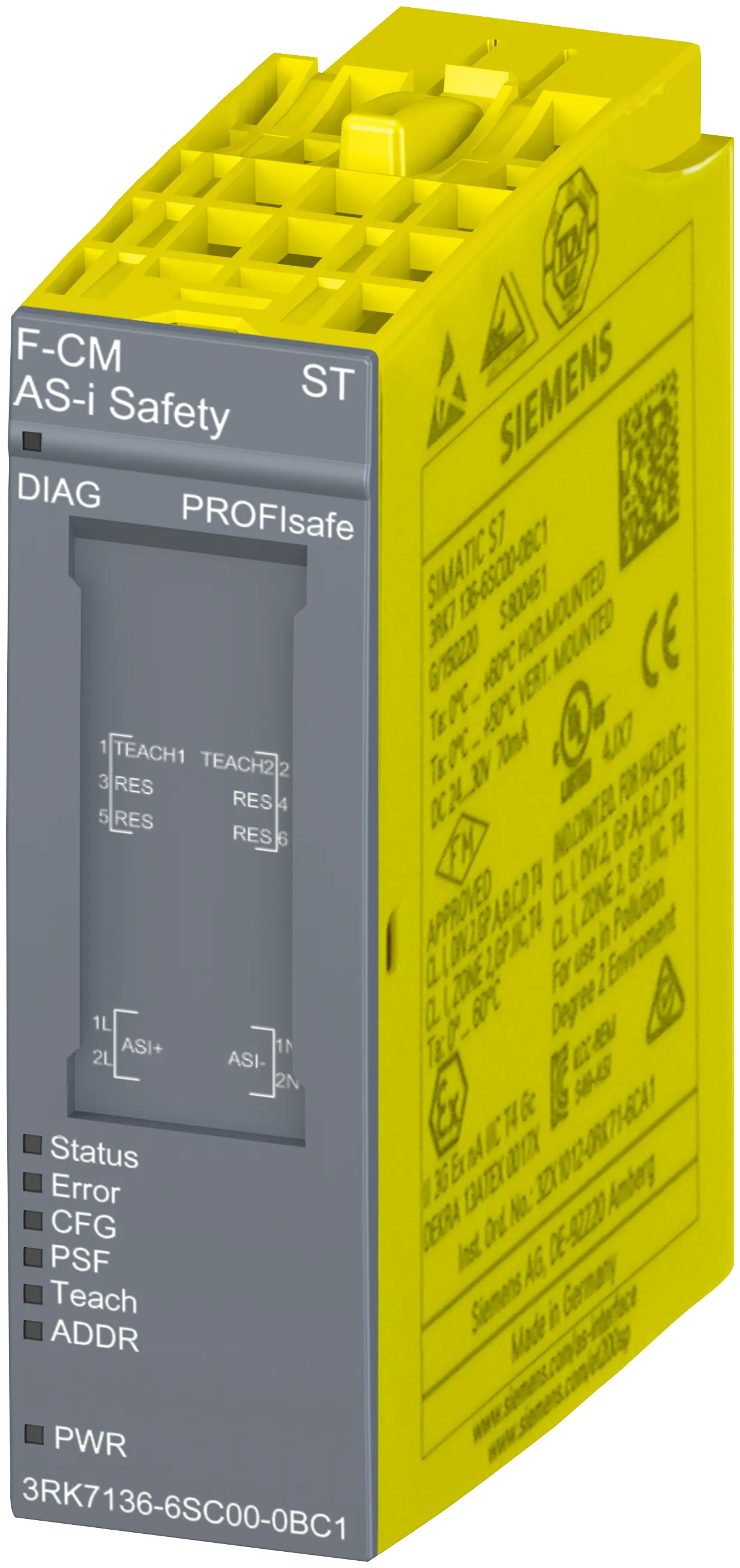 3RK7136-6SC00-0BC1 SIMATIC ET 200SP Safety moduł komunikacji F-CM AS-i