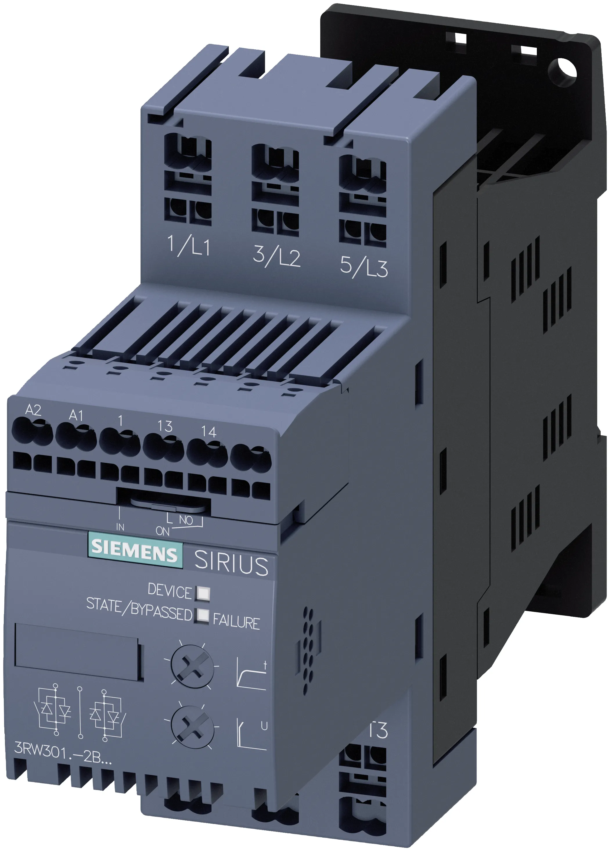 3RW3016-2BB04 łagodny rozruch SIRIUS rozmiar S00 9A 4KW