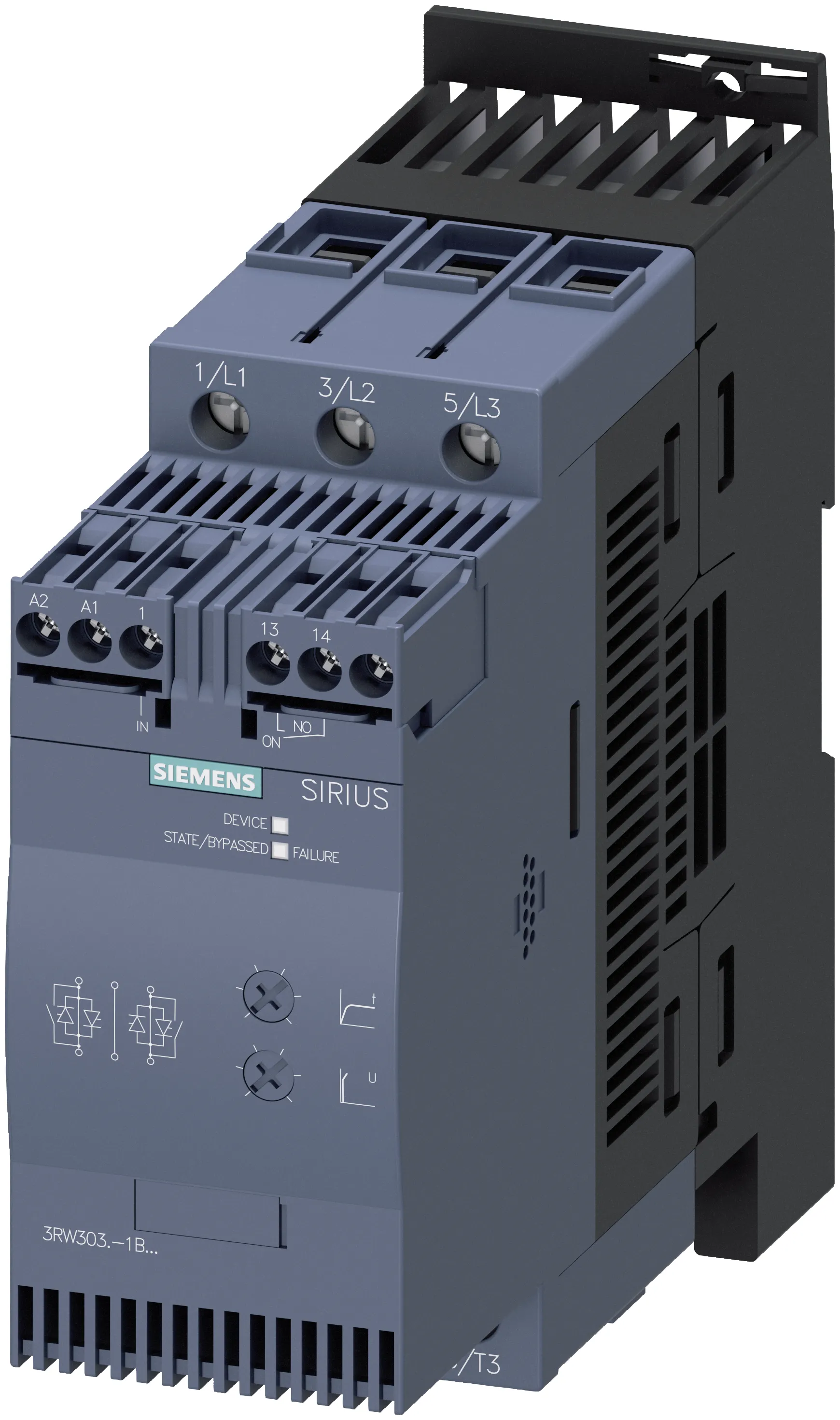 3RW3036-1BB04 softstart SIRIUS S2 45A 22KW 400V AC