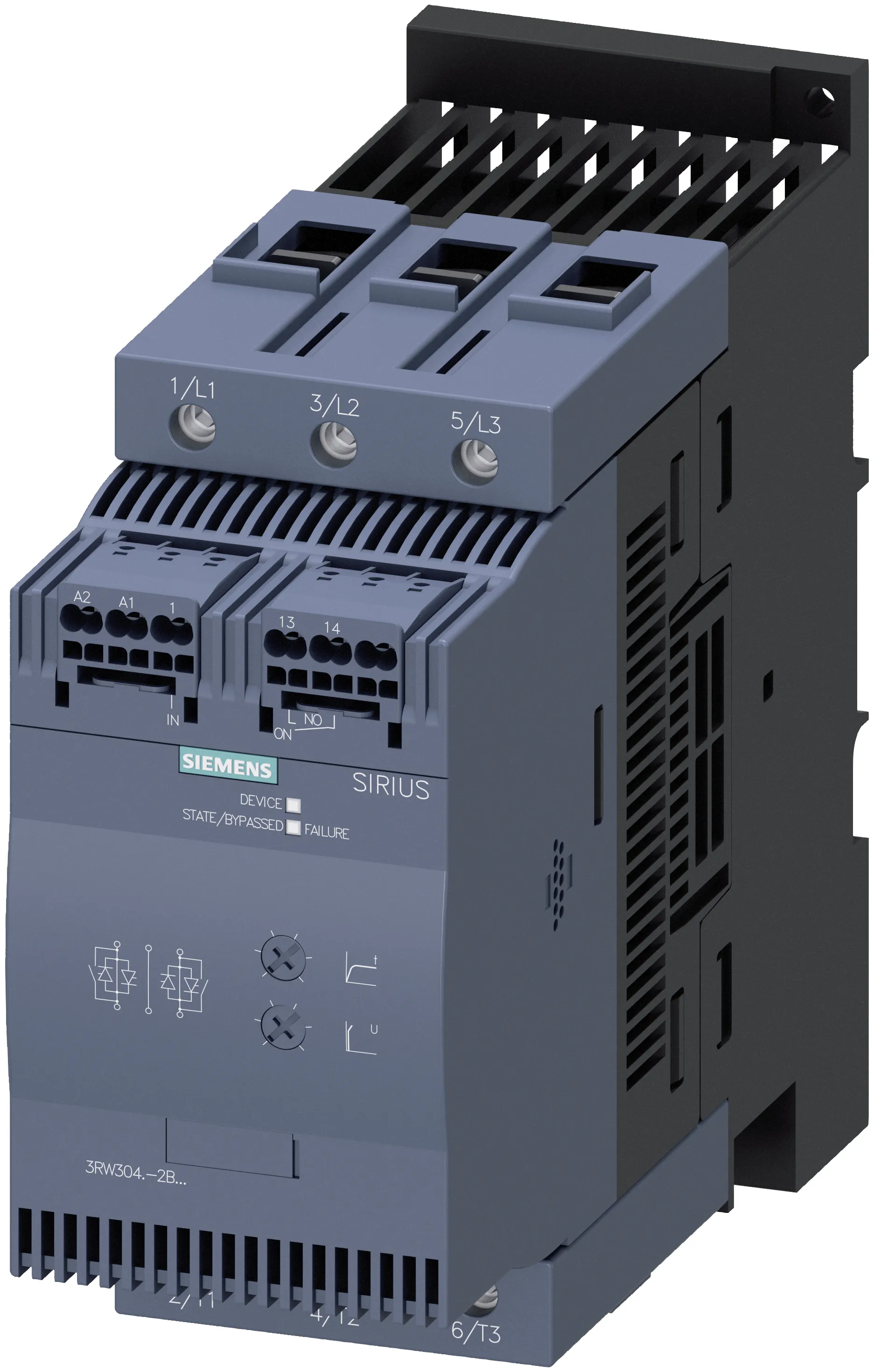 3RW3046-2BB04 SIRIUS softstart S3 80A 45KW 400V