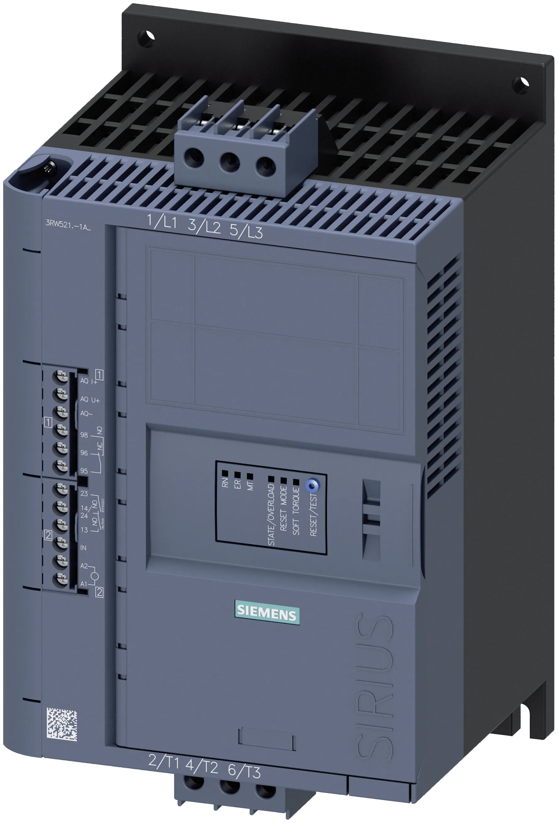 3RW5217-1AC15 SIRIUS Soft Starter 22 KW 38 A