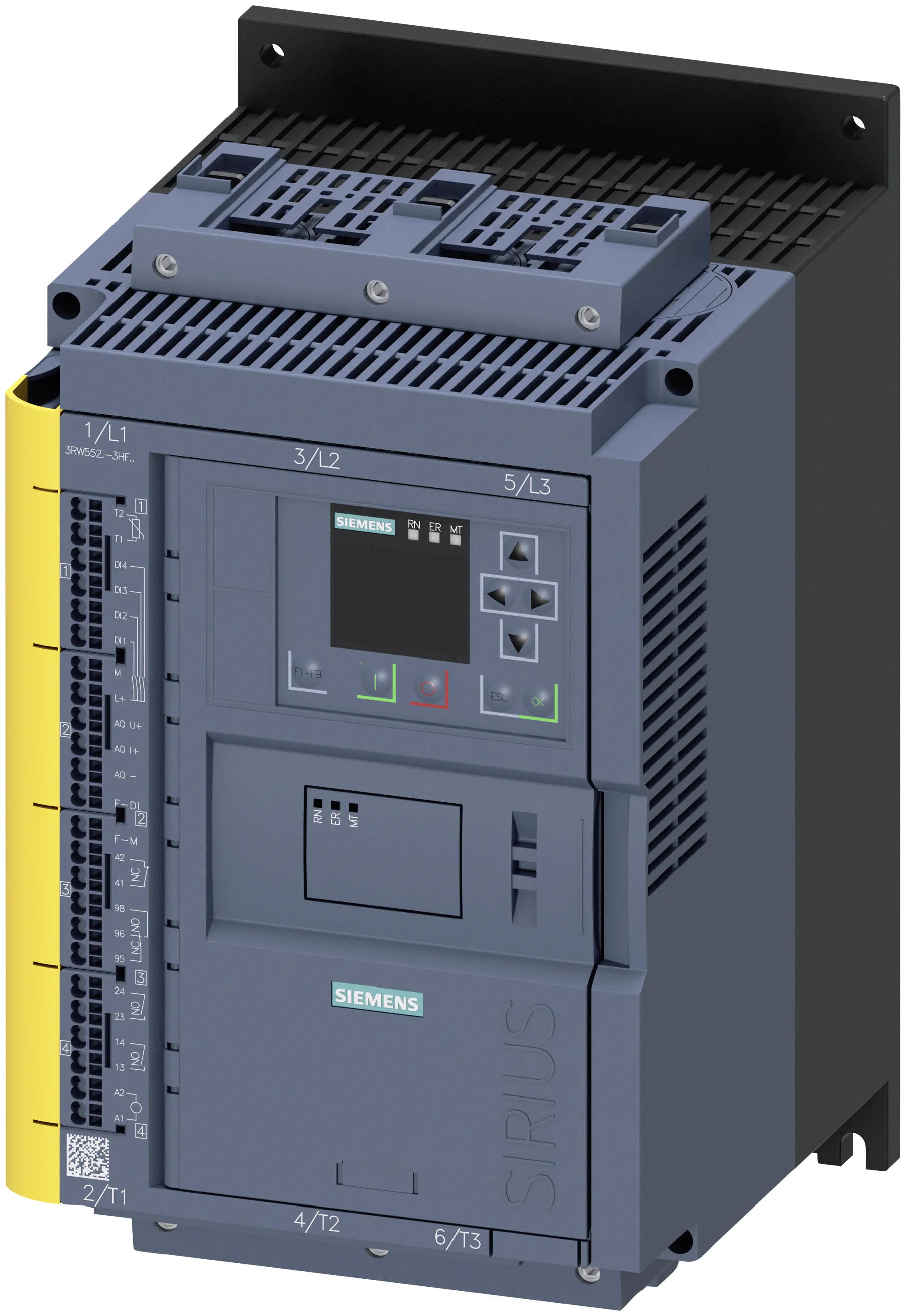 3RW5525-3HF04 soft starter bezpieczeństwa Siemens SIRIUS 200-480V 30kW