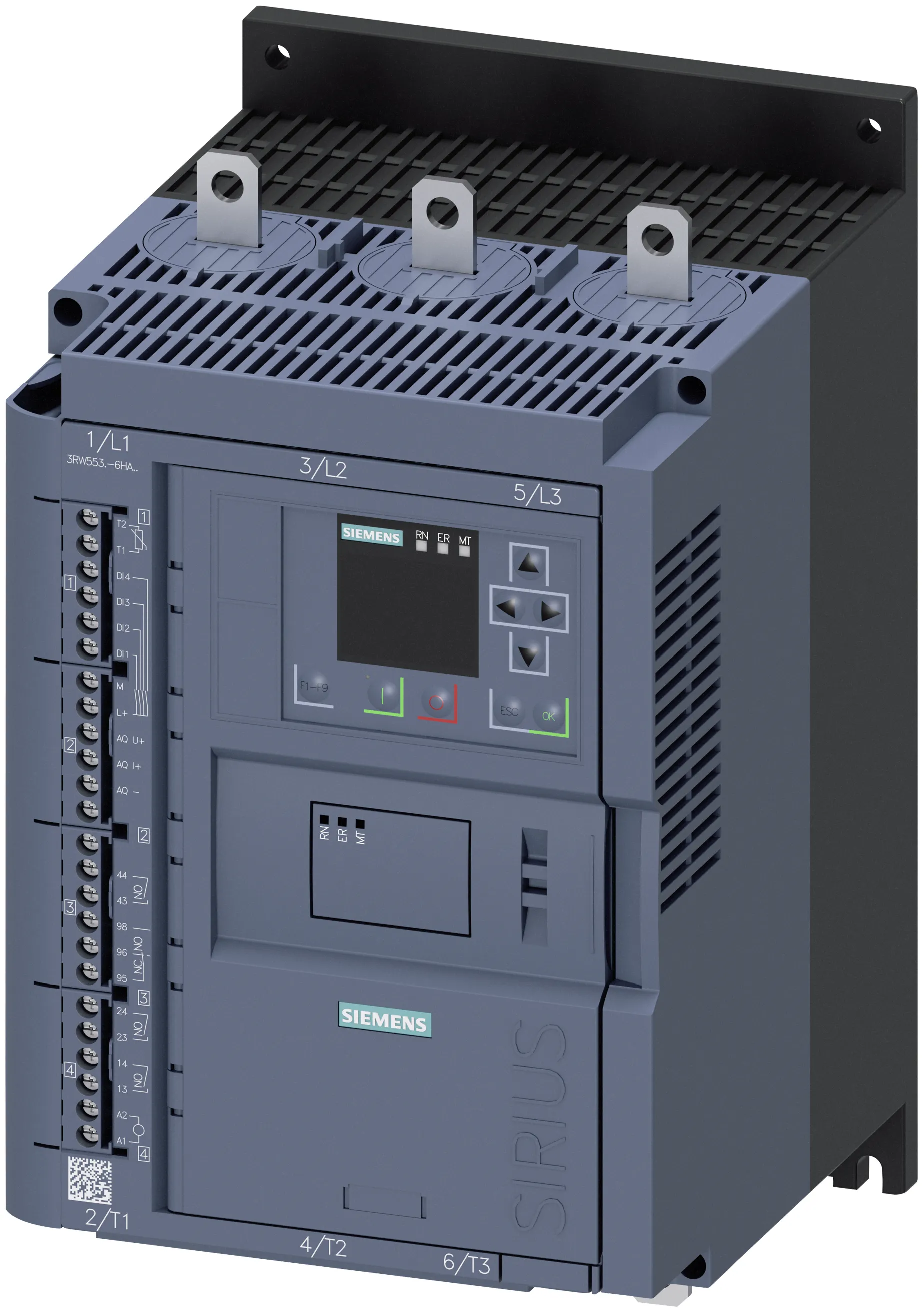 3RW5535-6HA04 Siemens SIRIUS soft starter 75 kW 400 V 143 A