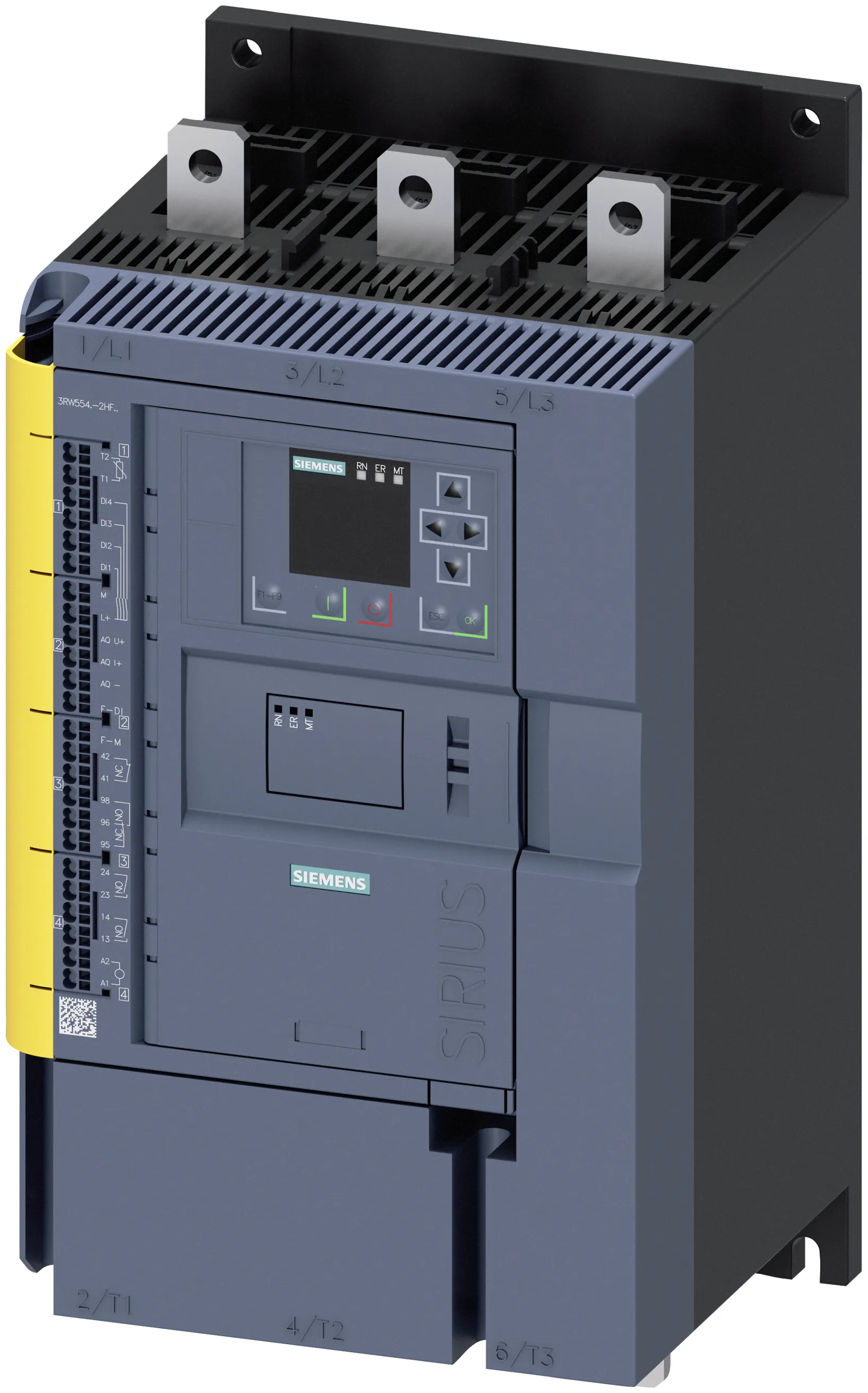 3RW5546-2HF14 soft starter SIRIUS fail-safe 370 A 200 KW 400 V