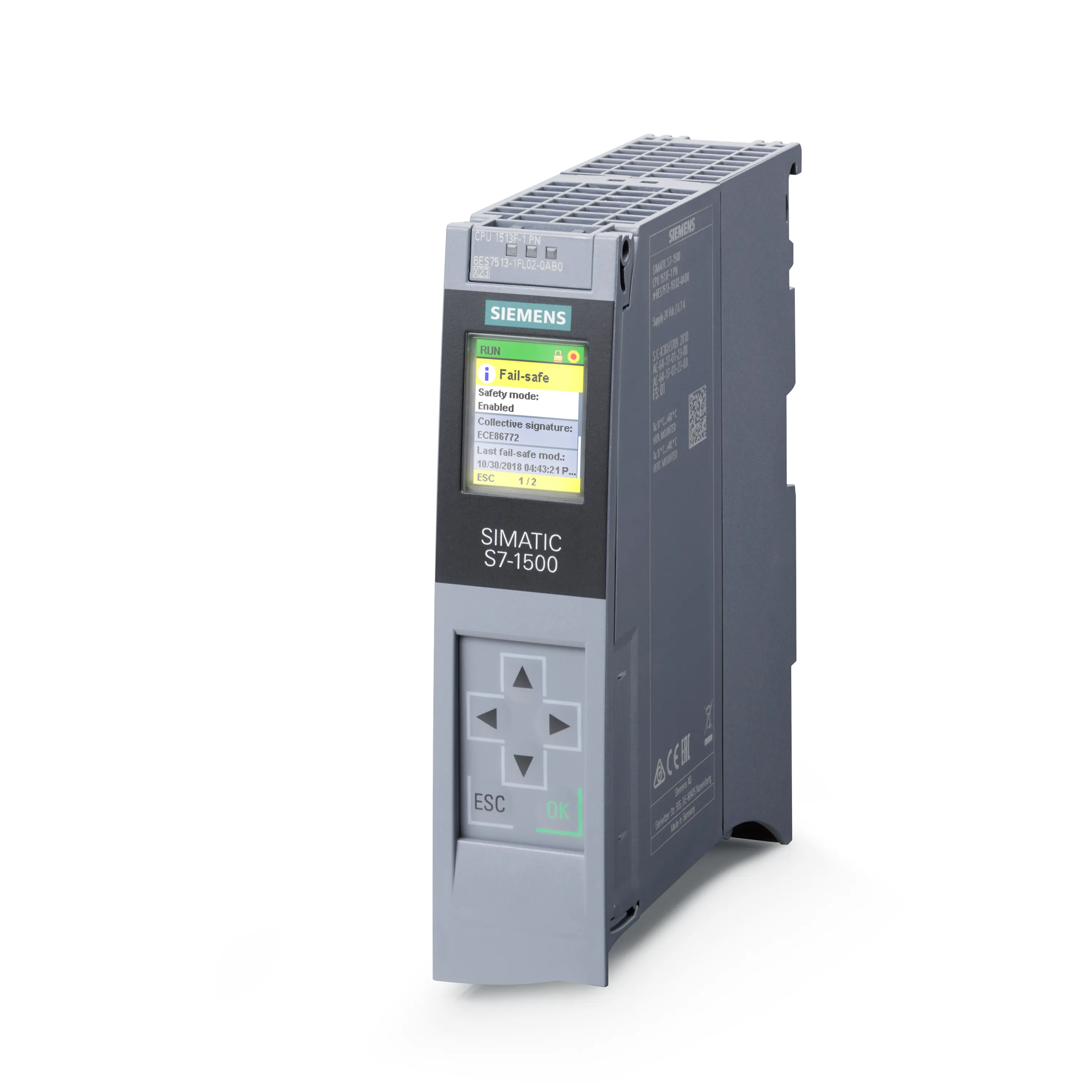 6AG1513-1FM03-2AB0 SIPLUS S7-1500 CPU 1513F-1 PN