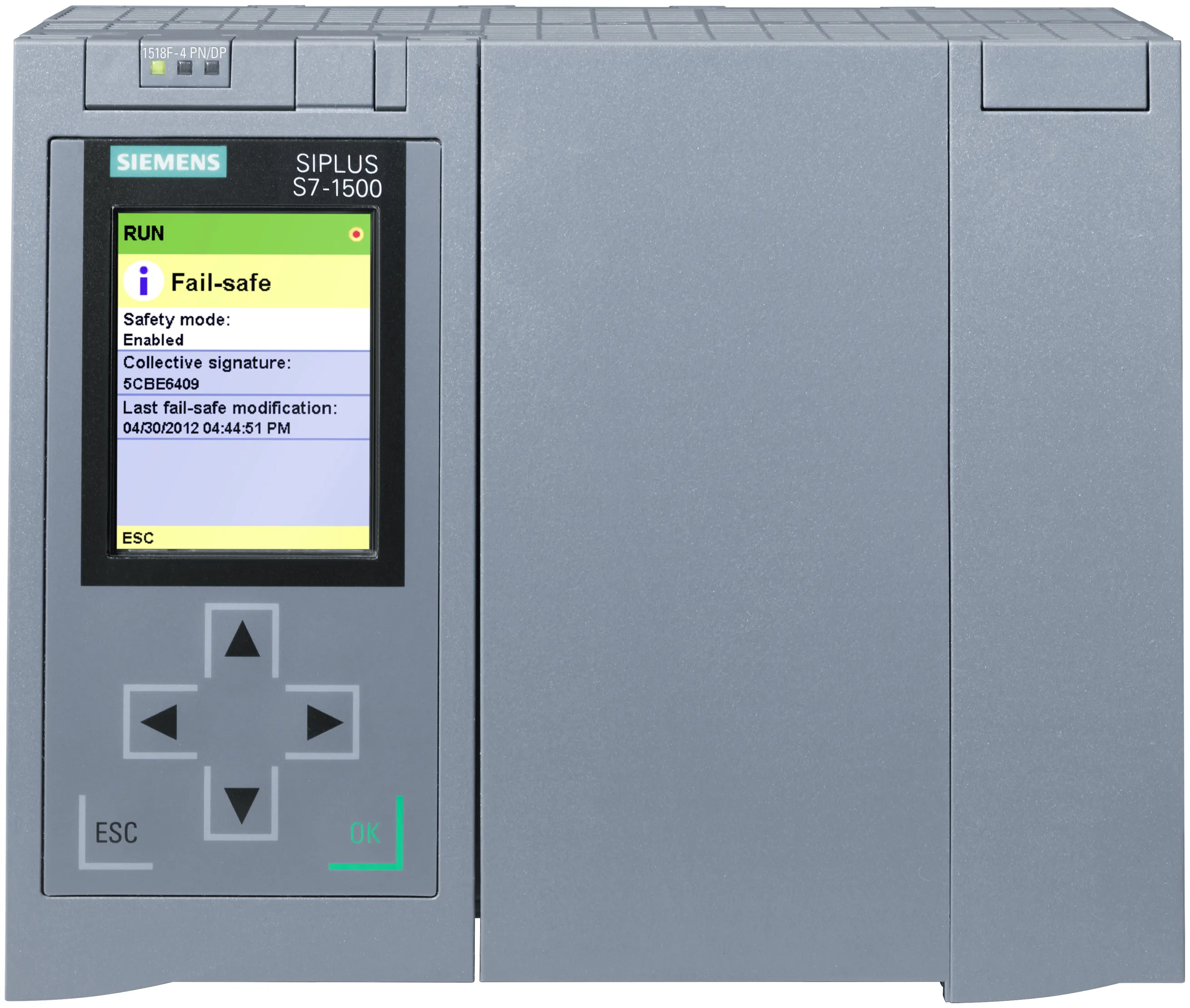6AG1518-4FP00-4AB0 SIPLUS S7-1500 CPU 1518F-4 PN/DP