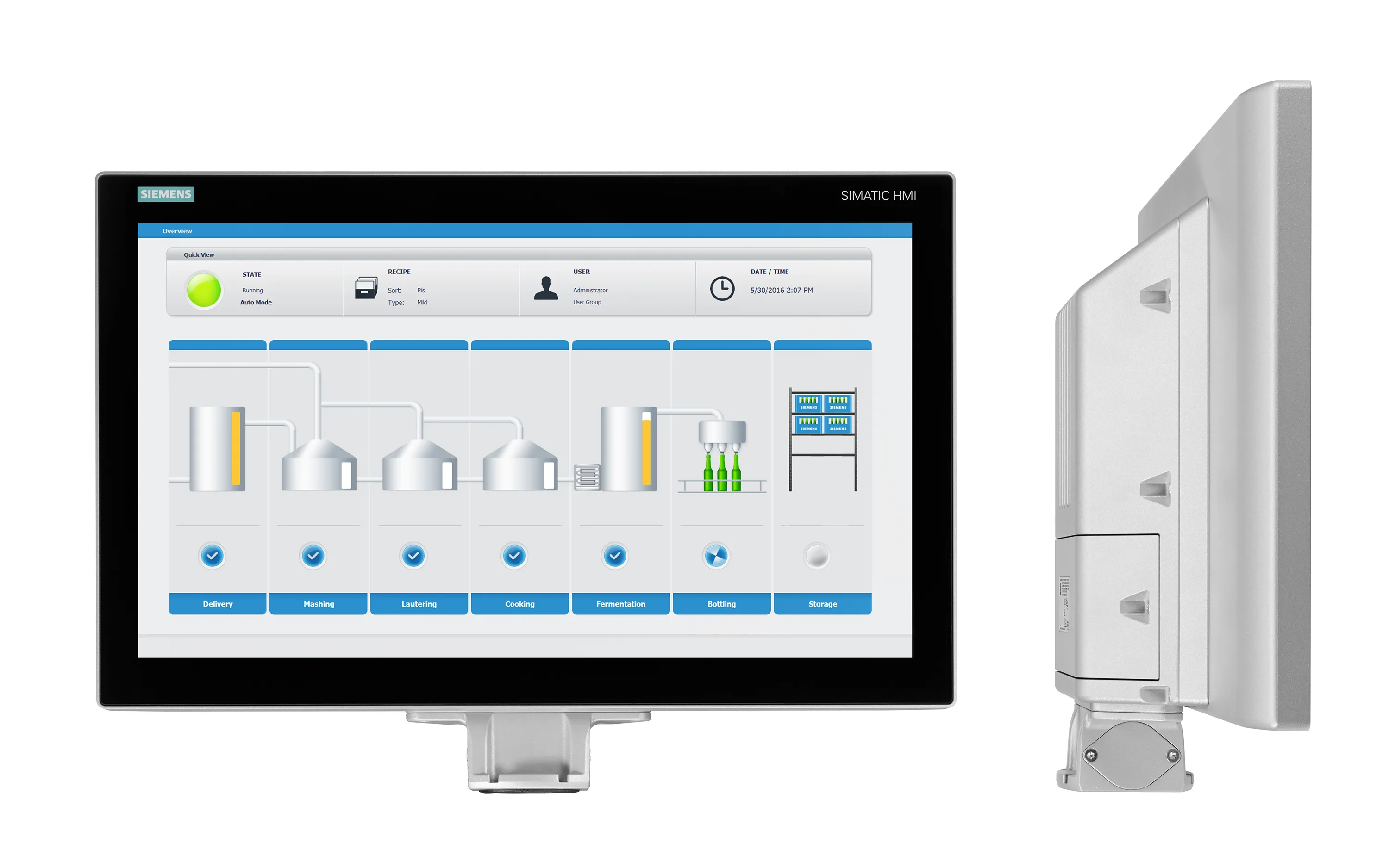 6AV2124-0QC24-1AX0 simatic hmi tp1500 comfort pro panel dotykowy 15"