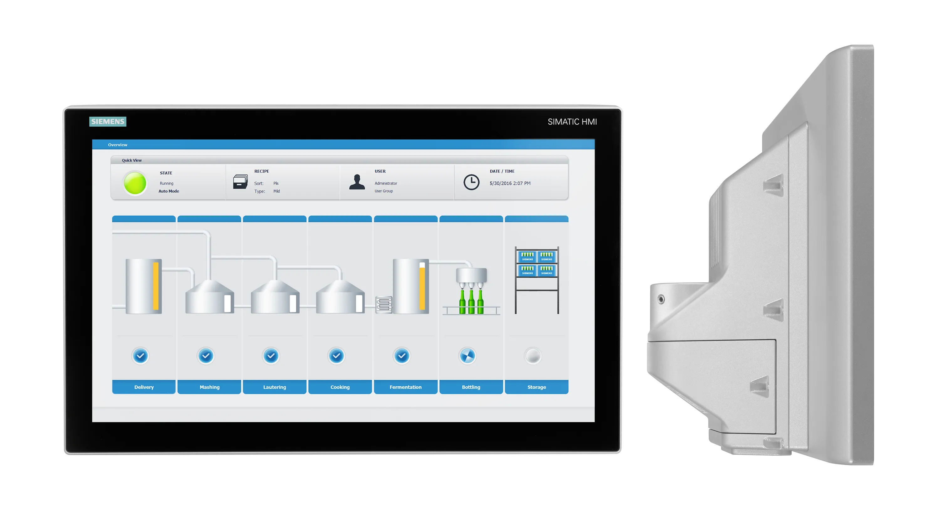 6AV2124-0XC24-0BX1 simatic hmi tp2200 comfort pro panel dotykowy 22"