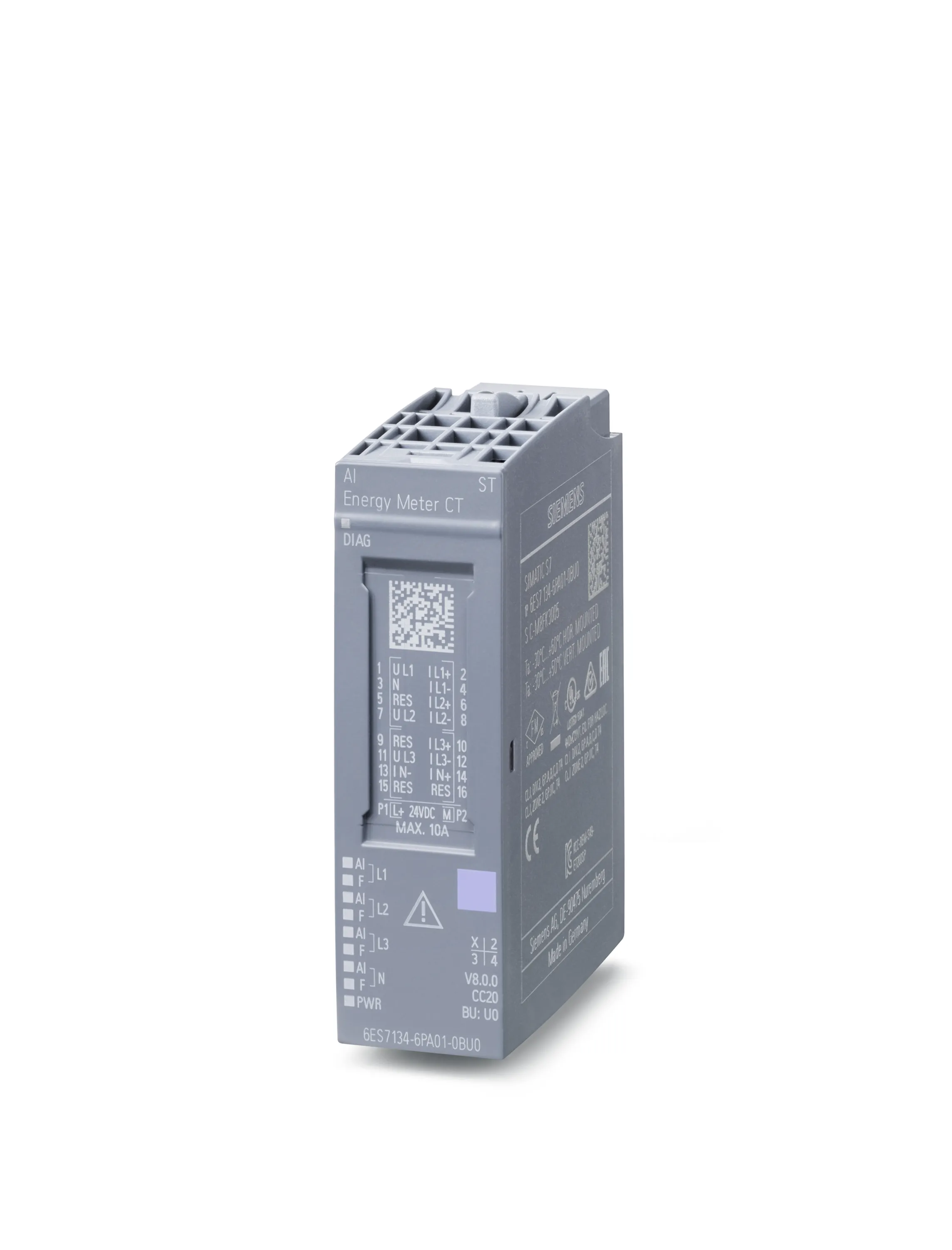 6ES7134-6PA01-0BU0 SIMATIC ET 200SP moduł wejść AI miernika energii CT ST