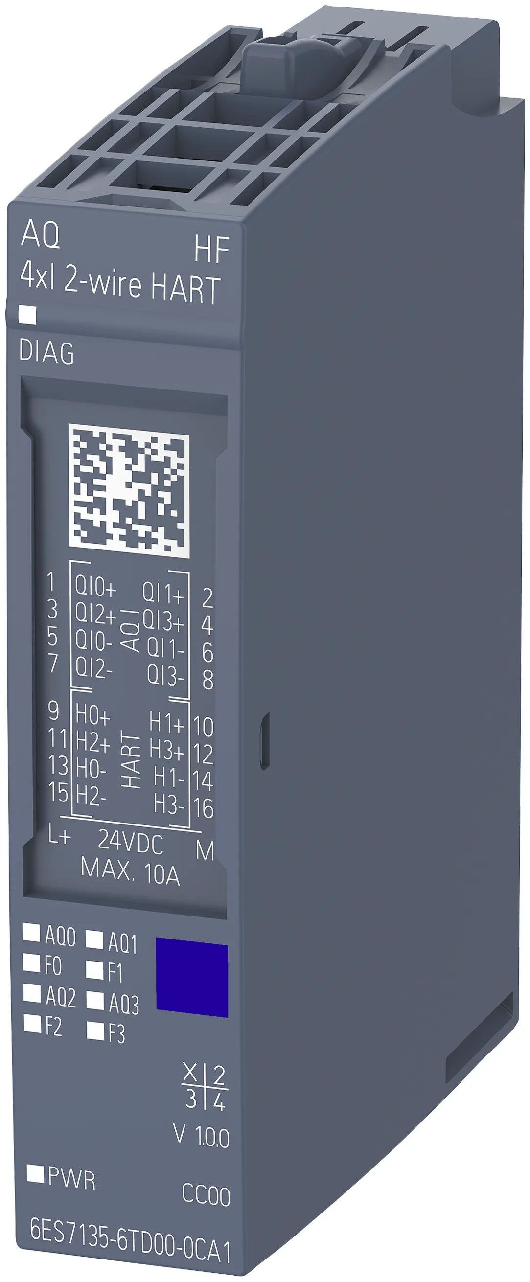 6ES7135-6TD00-0CA1 SIMATIC ET 200SP moduł wyjść analogowych 4 AO HART