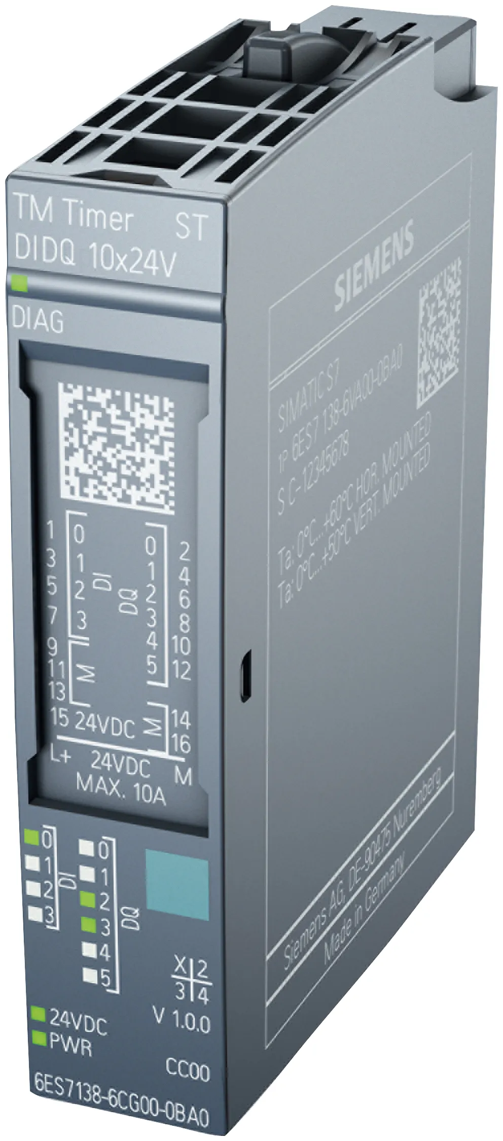 6ES7138-6CG00-0BA0 SIMATIC ET 200SP moduł technologiczny TM TIMER