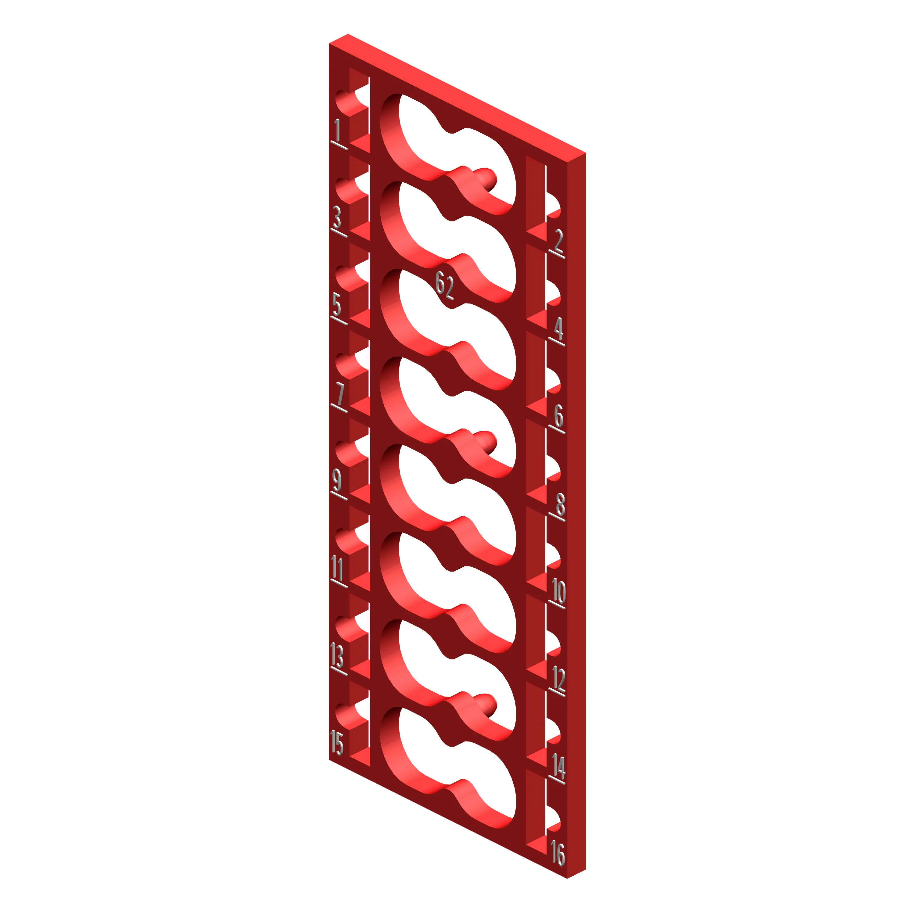 6ES7193-6CP62-2MA0 etykiety identyfikacyjne SIMATIC ET 200SP CC62 czerwone
