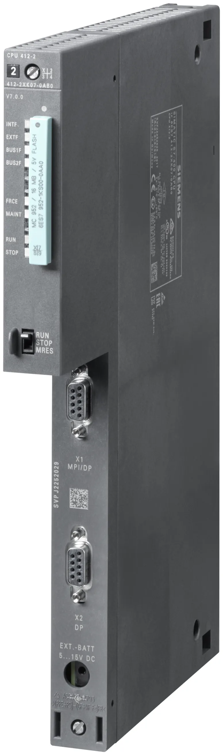 6ES7412-2XK07-0AB0 SIMATIC S7-400 Procesor 412-2