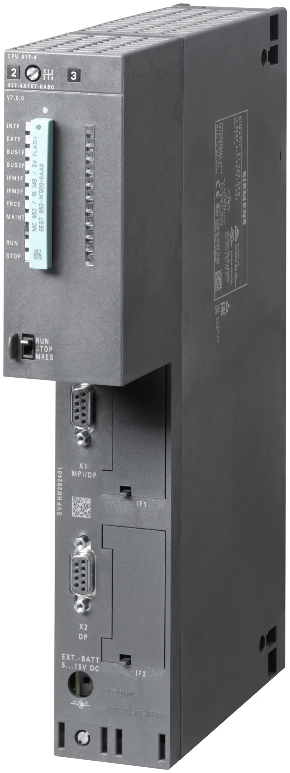 6ES7417-4XT07-0AB0 SIMATIC S7-400 CPU 417-4