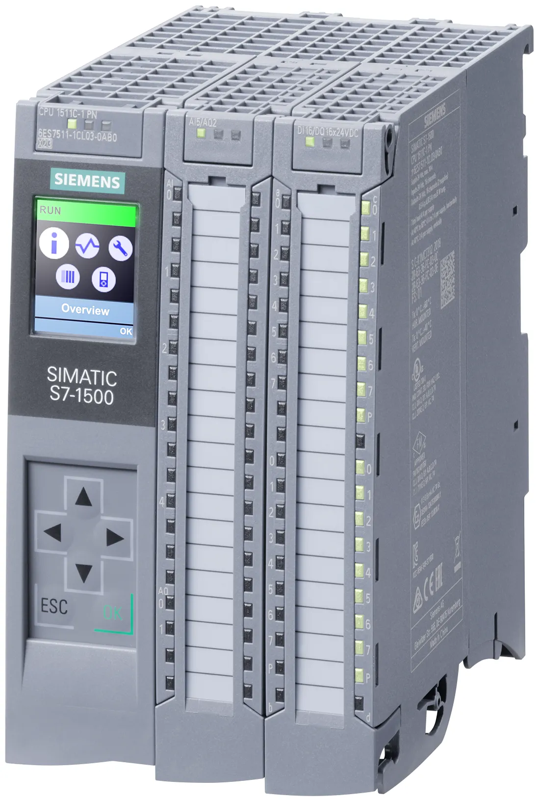 6ES7511-1CL03-0AB0 SIMATIC S7-1500 COMPACT CPU 1511C-1 PN