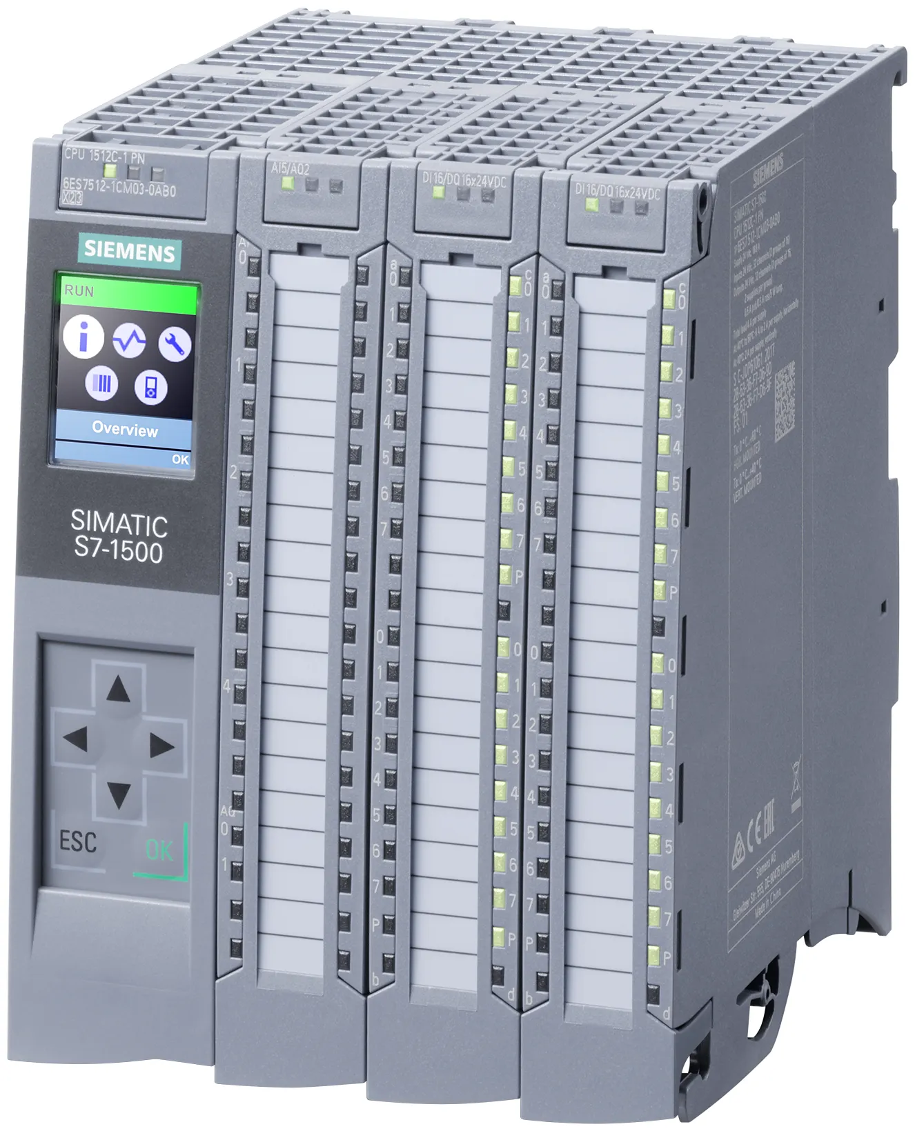 6ES7512-1CM03-0AB0 SIMATIC S7-1500 COMPACT CPU 1512C-1 PN