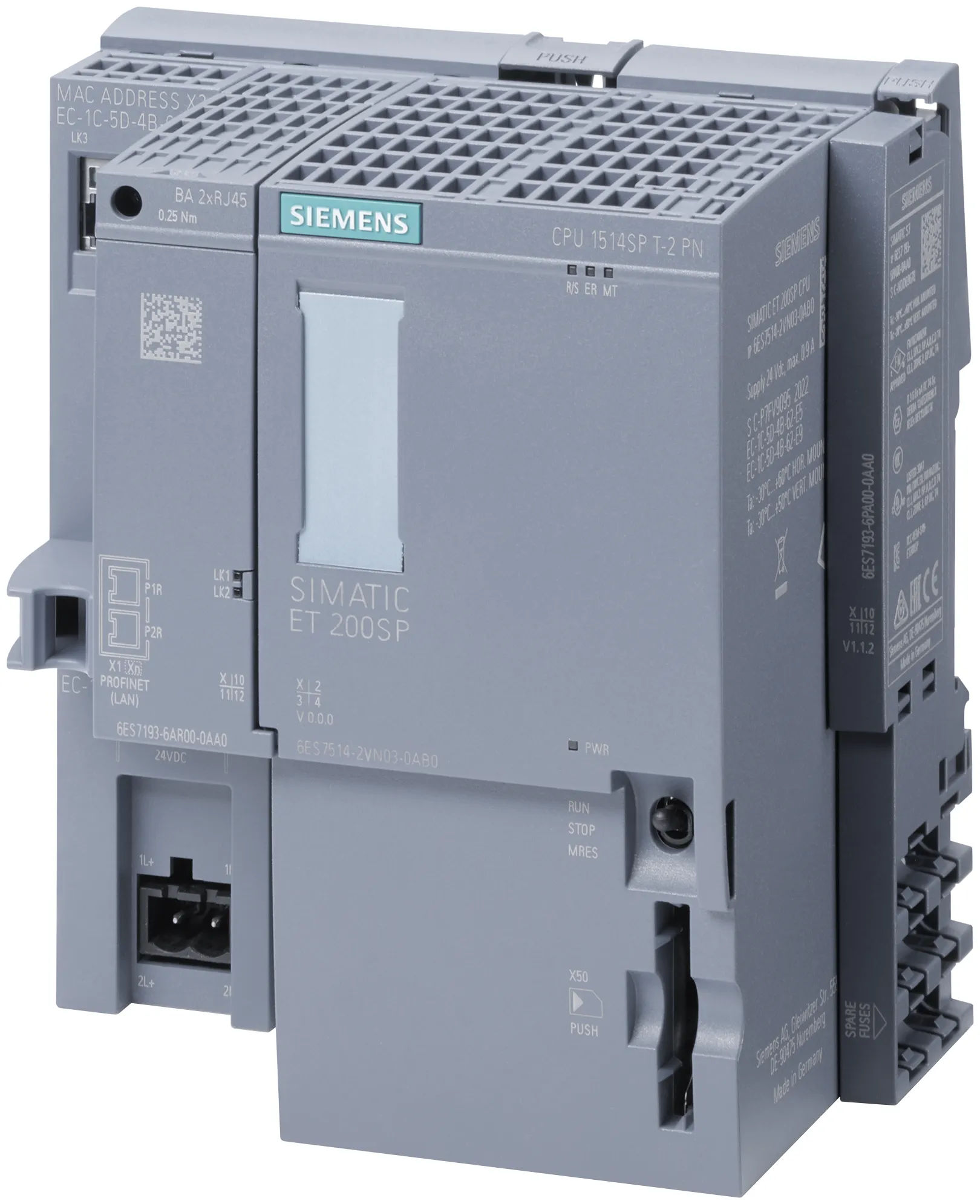 6ES7514-2VN03-0AB0 SIMATIC DP CPU 1514SP T-2 PN