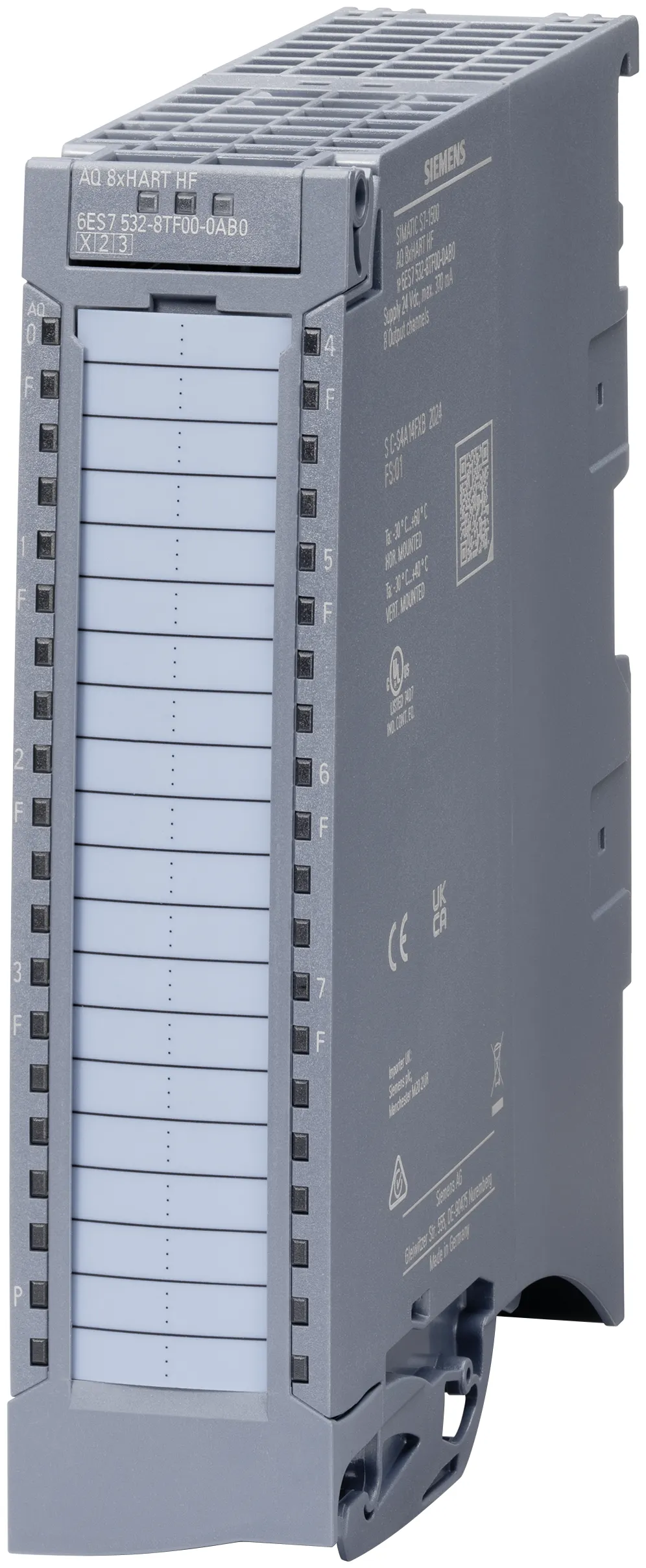 6ES7532-8TF00-0AB0 Moduł wyjść analogowych AQ 8xHART HF