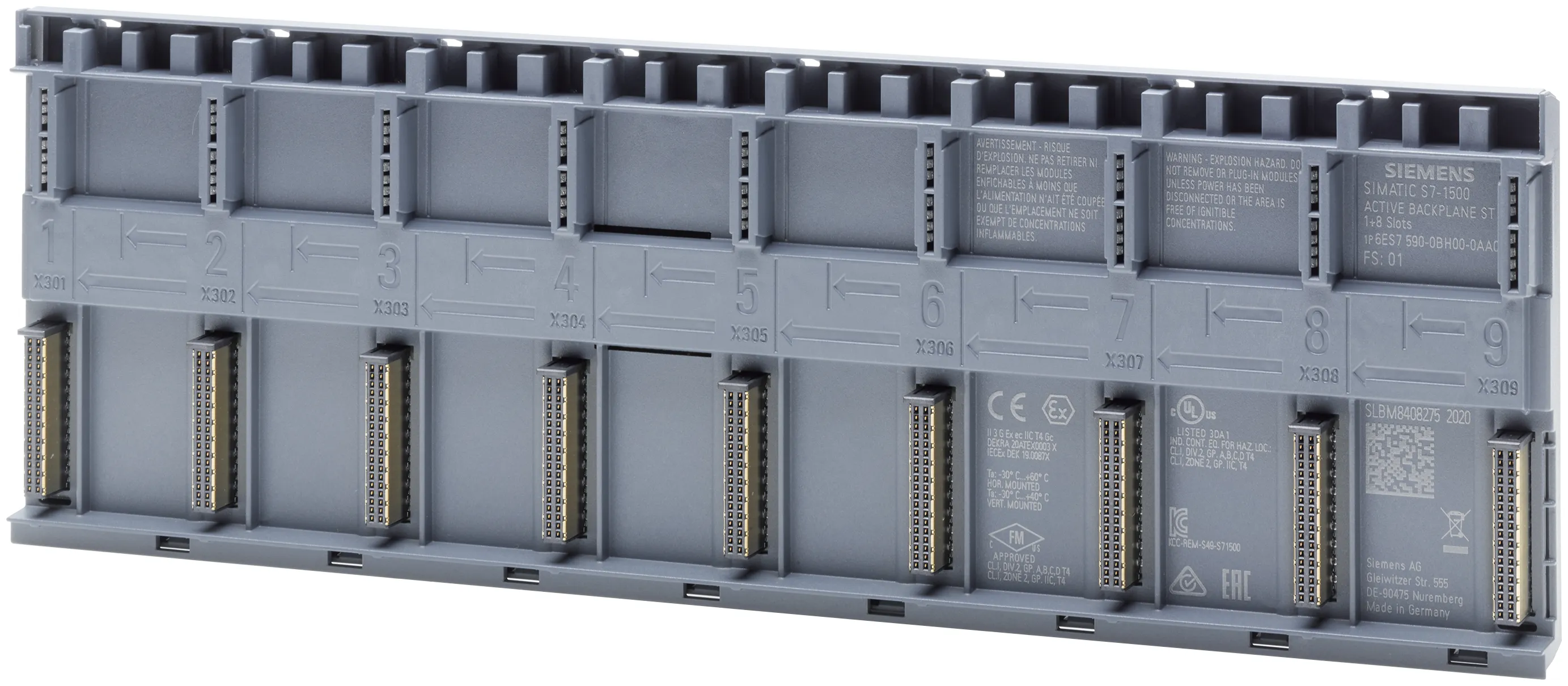 6ES7590-0BH00-0AA0 Aktywna Szyna Backplane SIMATIC S7-1500