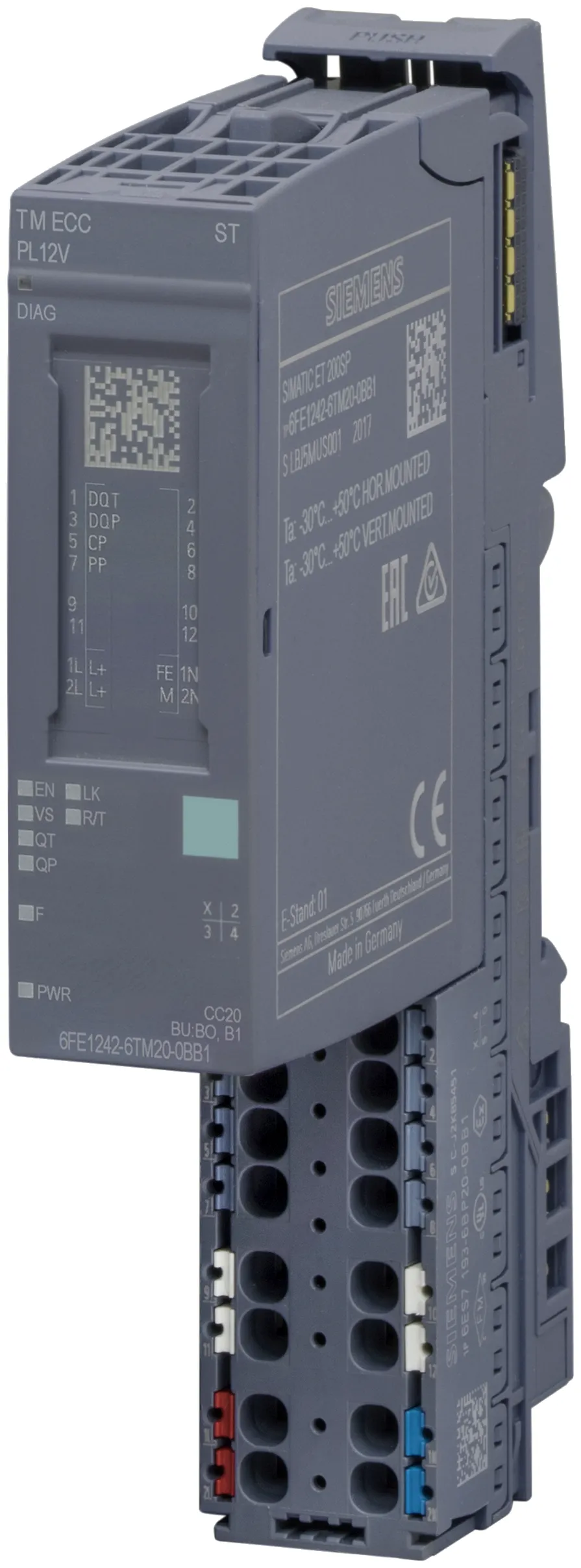 6FE1242-6TM20-0BB1 SIMATIC ET 200SP TM ECC PL ST kontroler ładowania EV