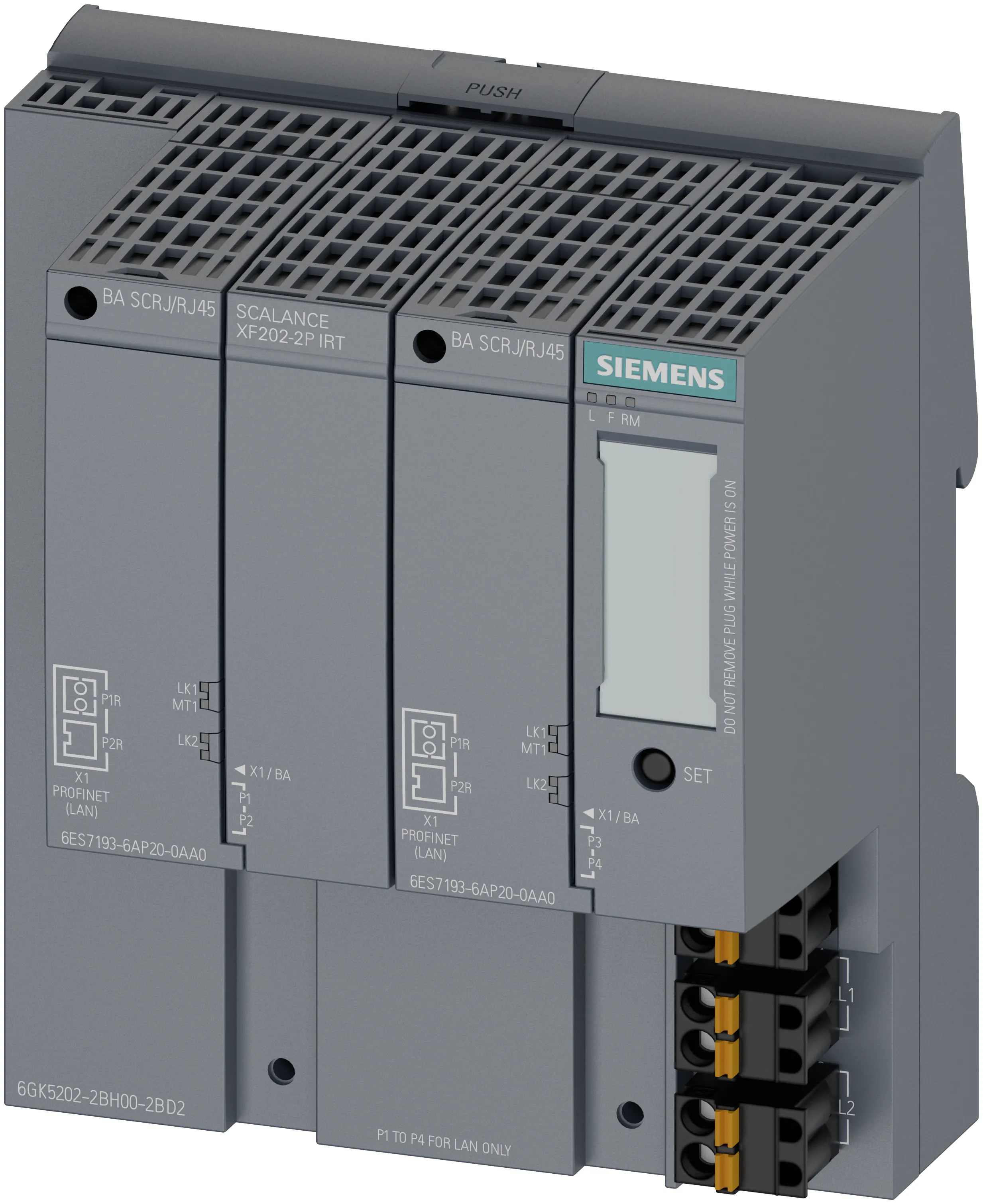 6GK5202-2BH00-2BD2 przełącznik IRT zarządzalny IE 2x RJ45 2x POF SC RJ