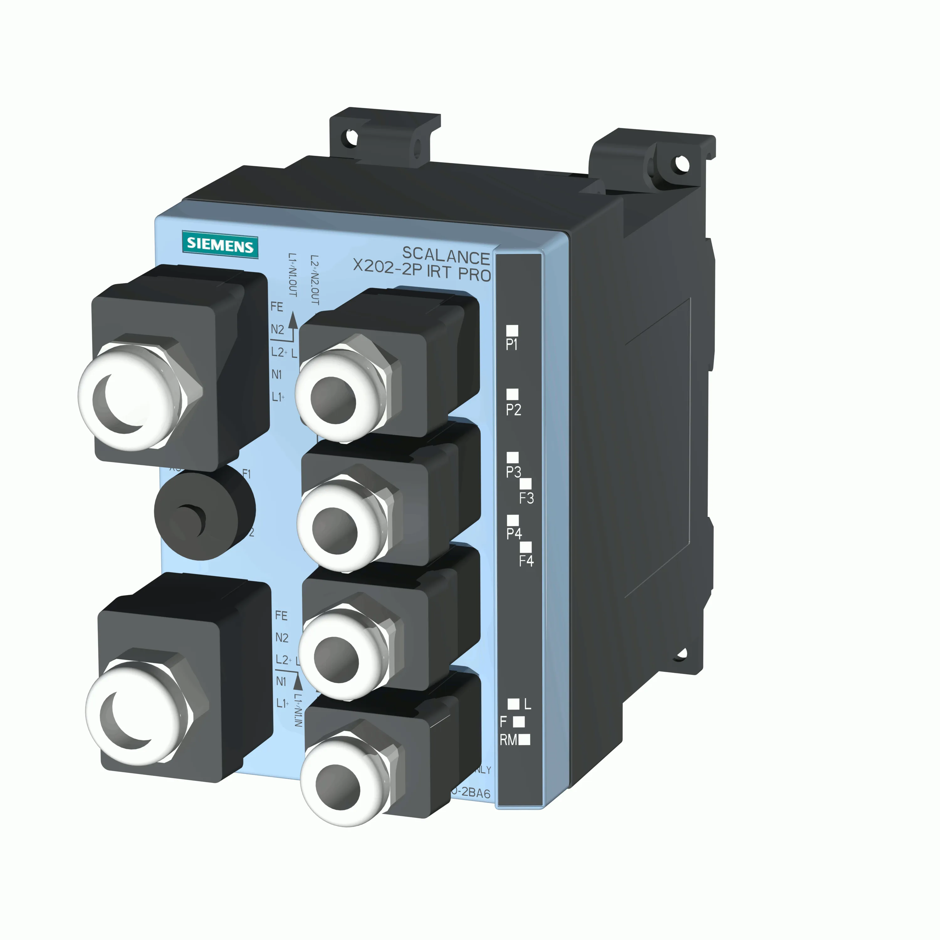 6GK5202-2JR10-2BA6 zarządzalny przełącznik SCALANCE X202-2P IRT PRO IP65/67