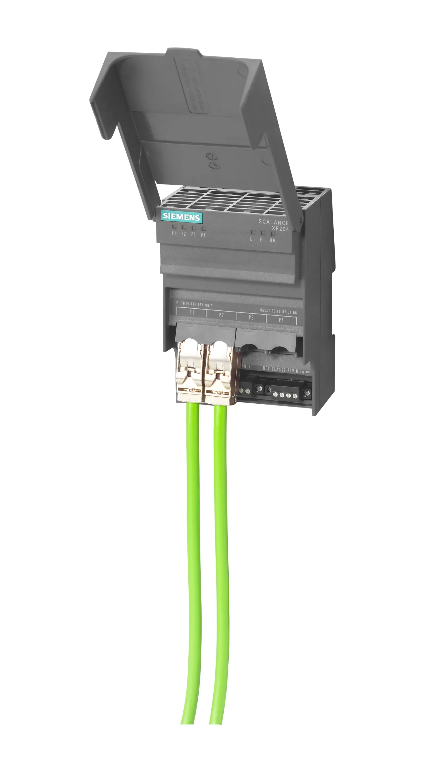 6GK5204-0BA00-2AF2 SCALANCE XF204 płaski zarządzalny switch IE