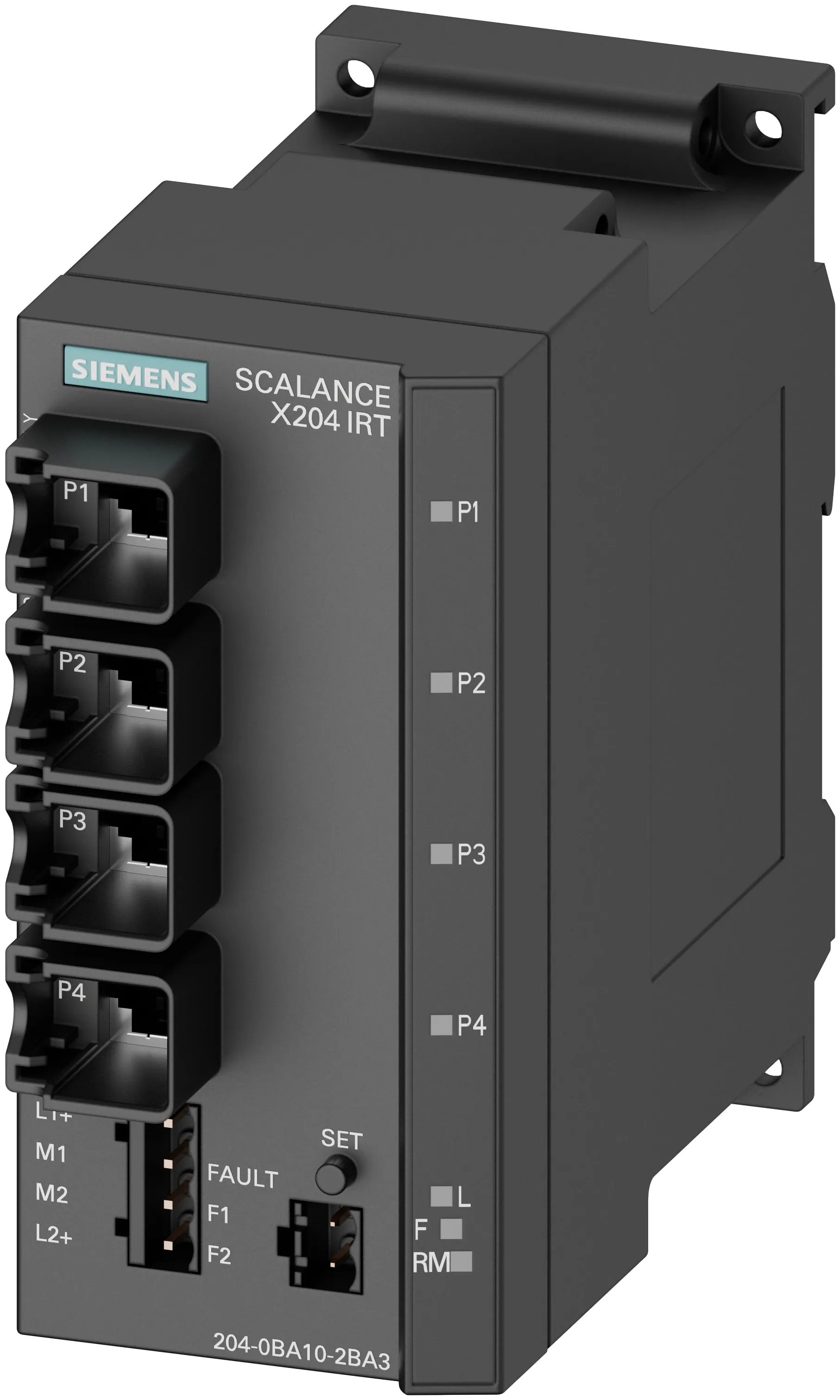 6GK5204-0BA10-2BA3 SCALANCE X204IRT zarządzalny przełącznik IE IRT 4x 10/100 MBPS RJ45