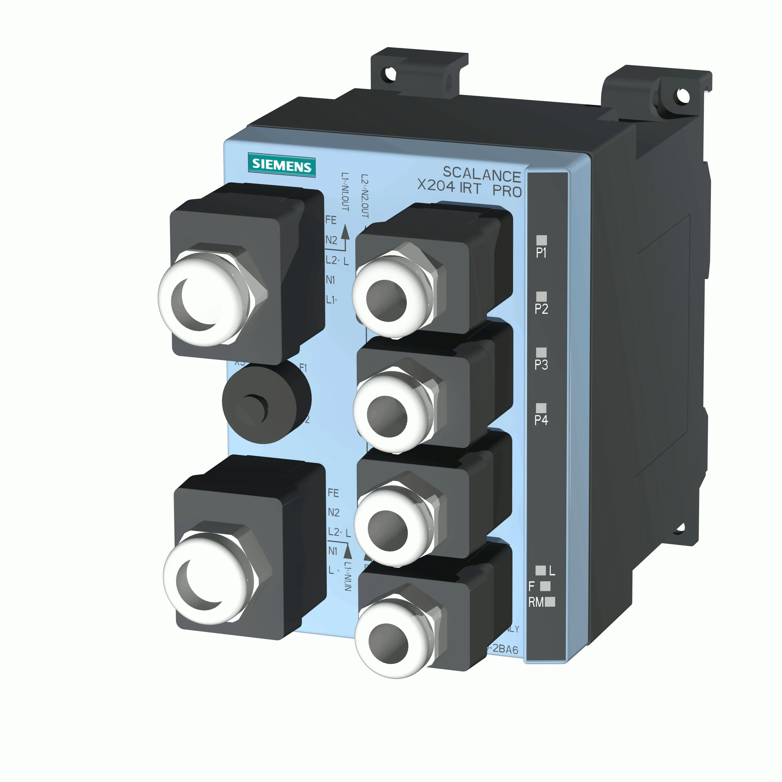 6GK5204-0JA10-2BA6 SCALANCE X204IRT PRO zarządzalny switch IE IRT IP65/67 4x 10/100 MBPS RJ45