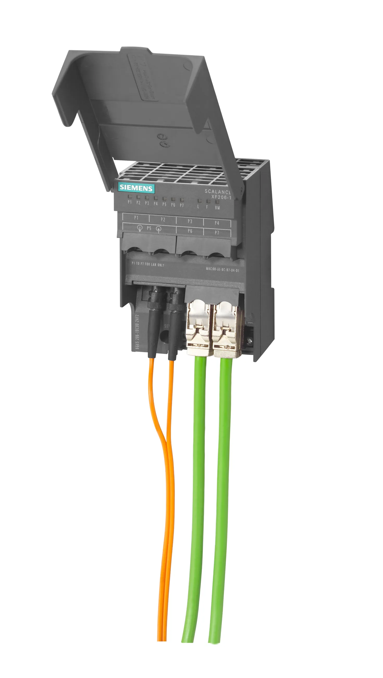 6GK5206-1BC00-2AF2 SCALANCE XF206-1 płaski zarządzalny switch IE 6x 10/100 Mbit/s RJ45 1x 100 Mbit/s FO