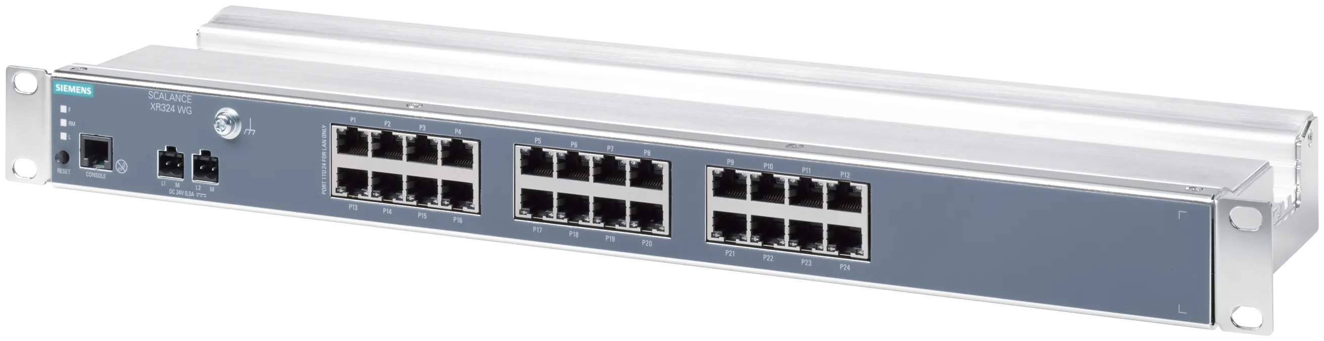 6GK5324-0BA00-2AR3 SCALANCE XR324WG Zarządzalny przełącznik przemysłowy 24 porty 10/100 MBIT/S