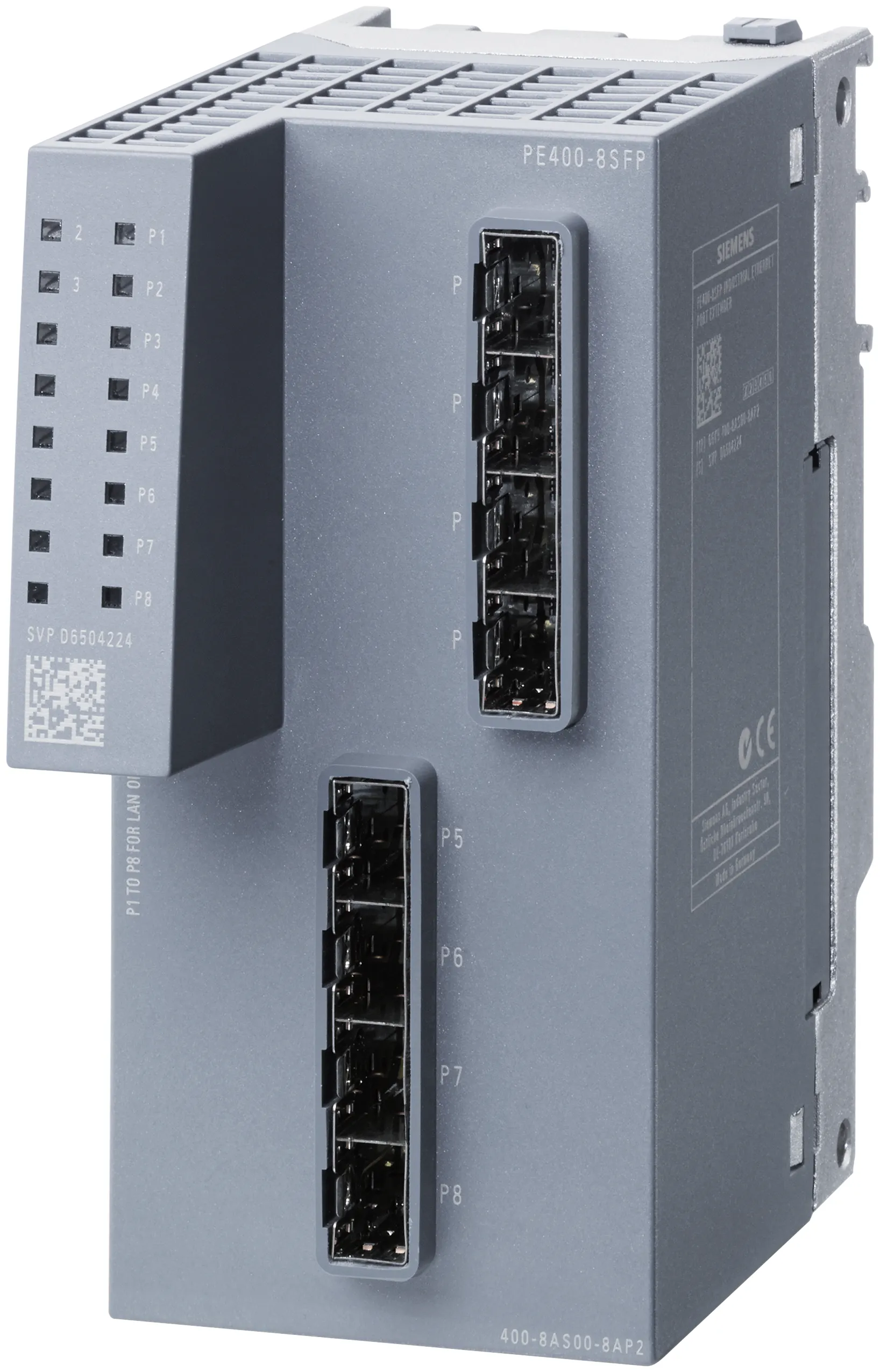 6GK5400-8AS00-8AP2 Przedłużacz portów PE400-8SFP do SCALANCE XM-400 8x 100/1000 MBIT/S SFP