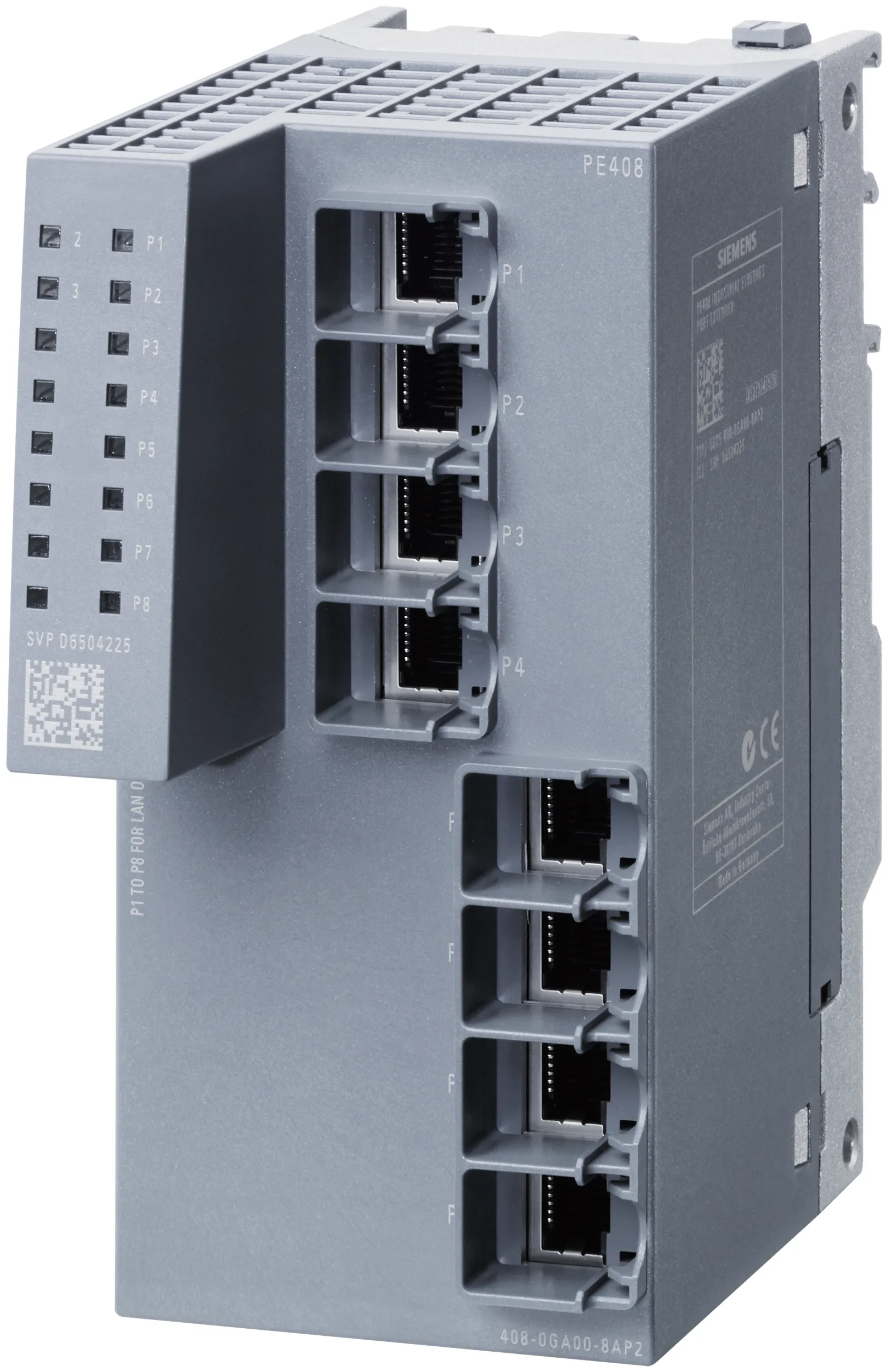 6GK5408-0GA00-8AP2 rozszerzenie portów PE408 dla SCALANCE XM-400 8x 10/100/1000 MBIT/S RJ45
