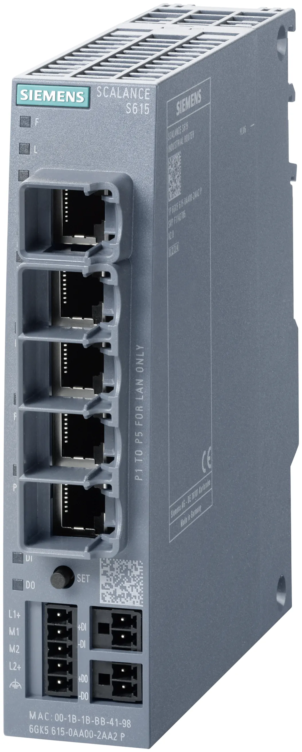 6GK5615-0AA00-2AA2 Router LAN SCALANCE S615