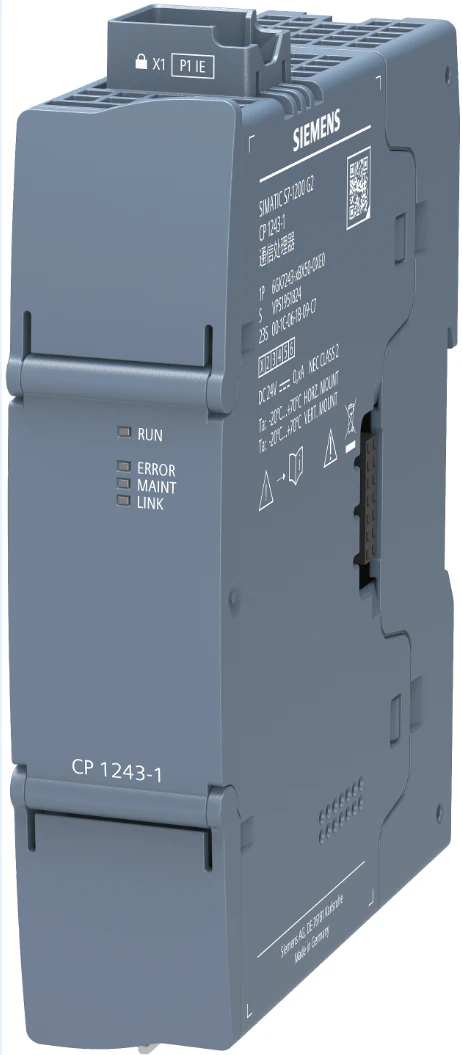 6GK7243-1BX50-0XE0 SIMATIC S7-1200 G2 CP 1243-1 procesor komunikacyjny VPN MQTT DNP3