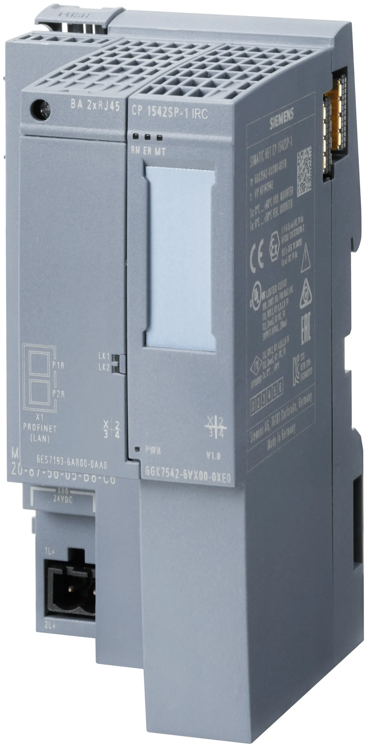 6GK7542-6VX00-0XE0 SIMATIC ET 200SP moduł komunikacji Ethernet CP 1542SP-1 IRC