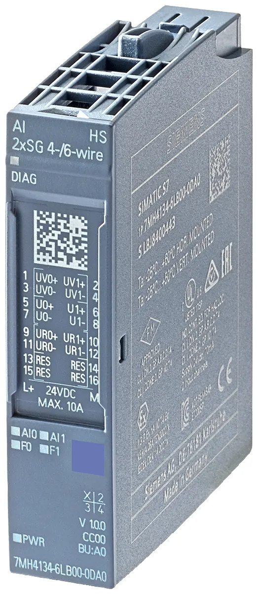 7MH4134-6LB00-0DA0 SIMATIC ET 200SP moduł AI 2 SG High Speed